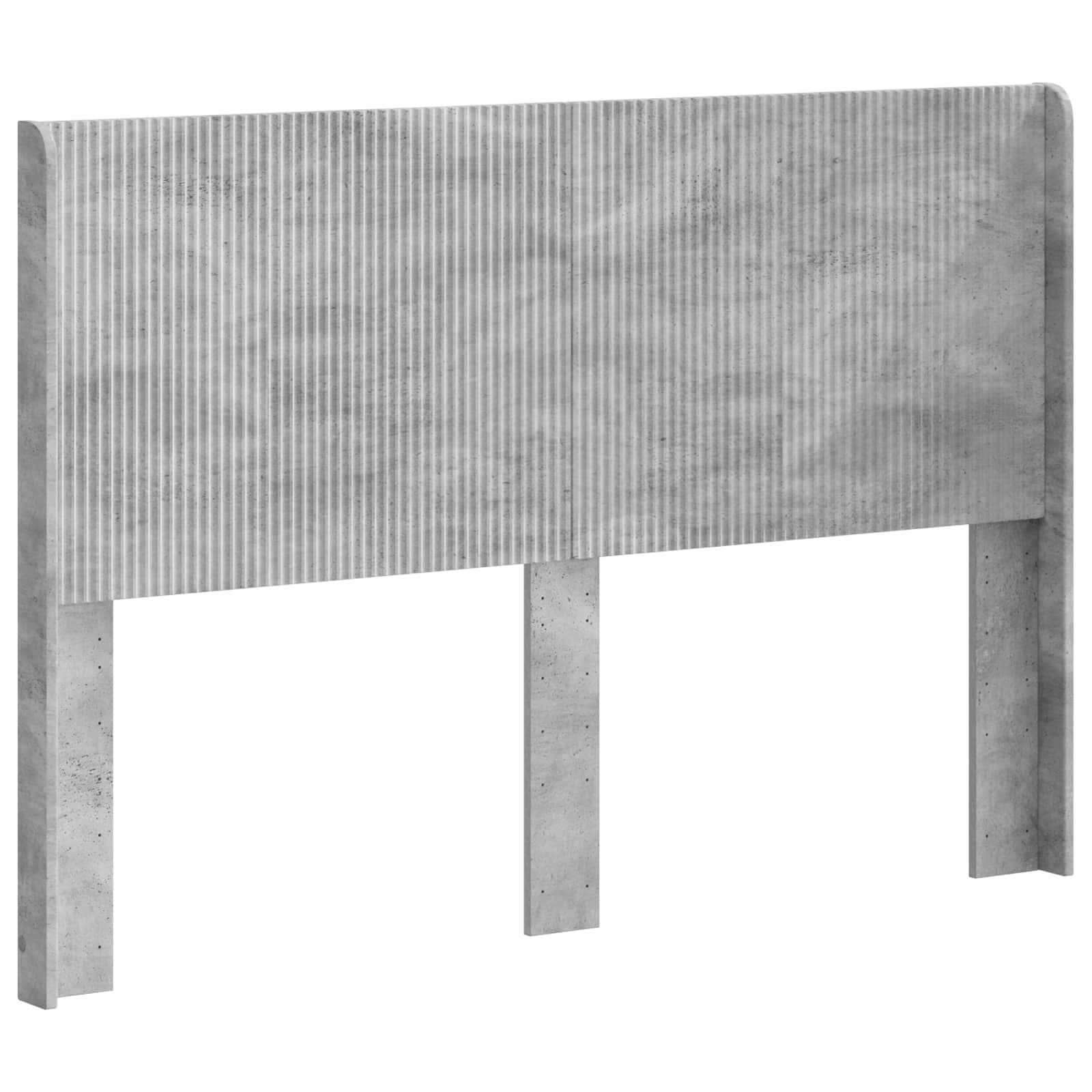 vidaXL Headboard Concrete Grey Engineered Wood 2