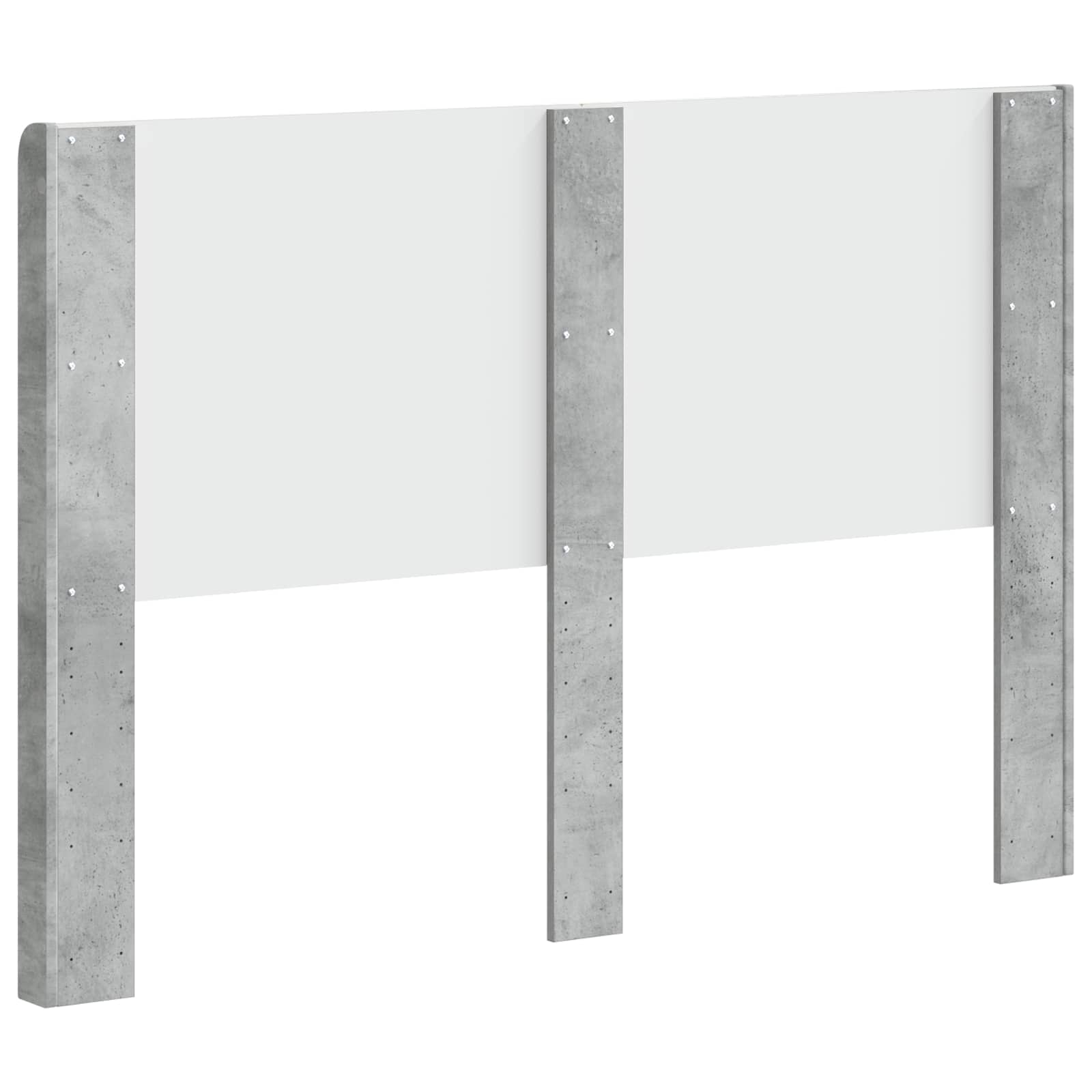 vidaXL Headboard Concrete Grey Engineered Wood 6