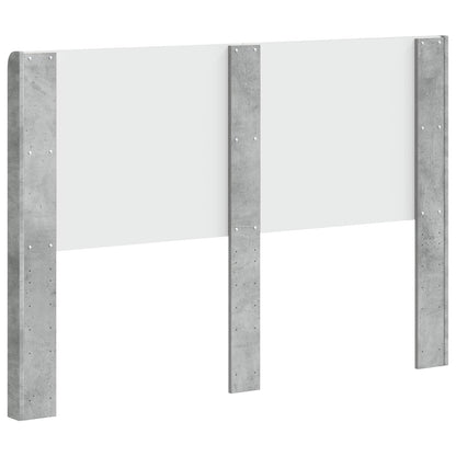 vidaXL Headboard Concrete Grey Engineered Wood 6