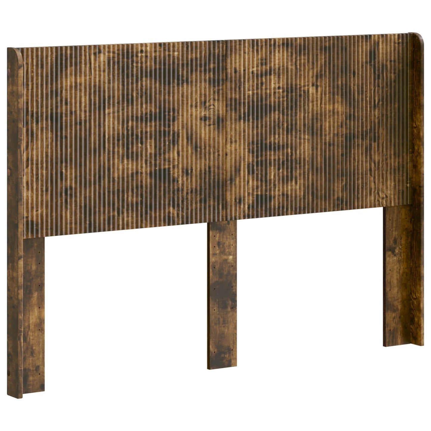 vidaXL Headboard Smoked Oak Engineered Wood 2