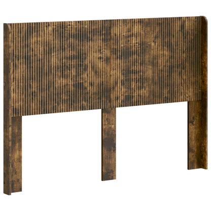 vidaXL Headboard Smoked Oak Engineered Wood 2