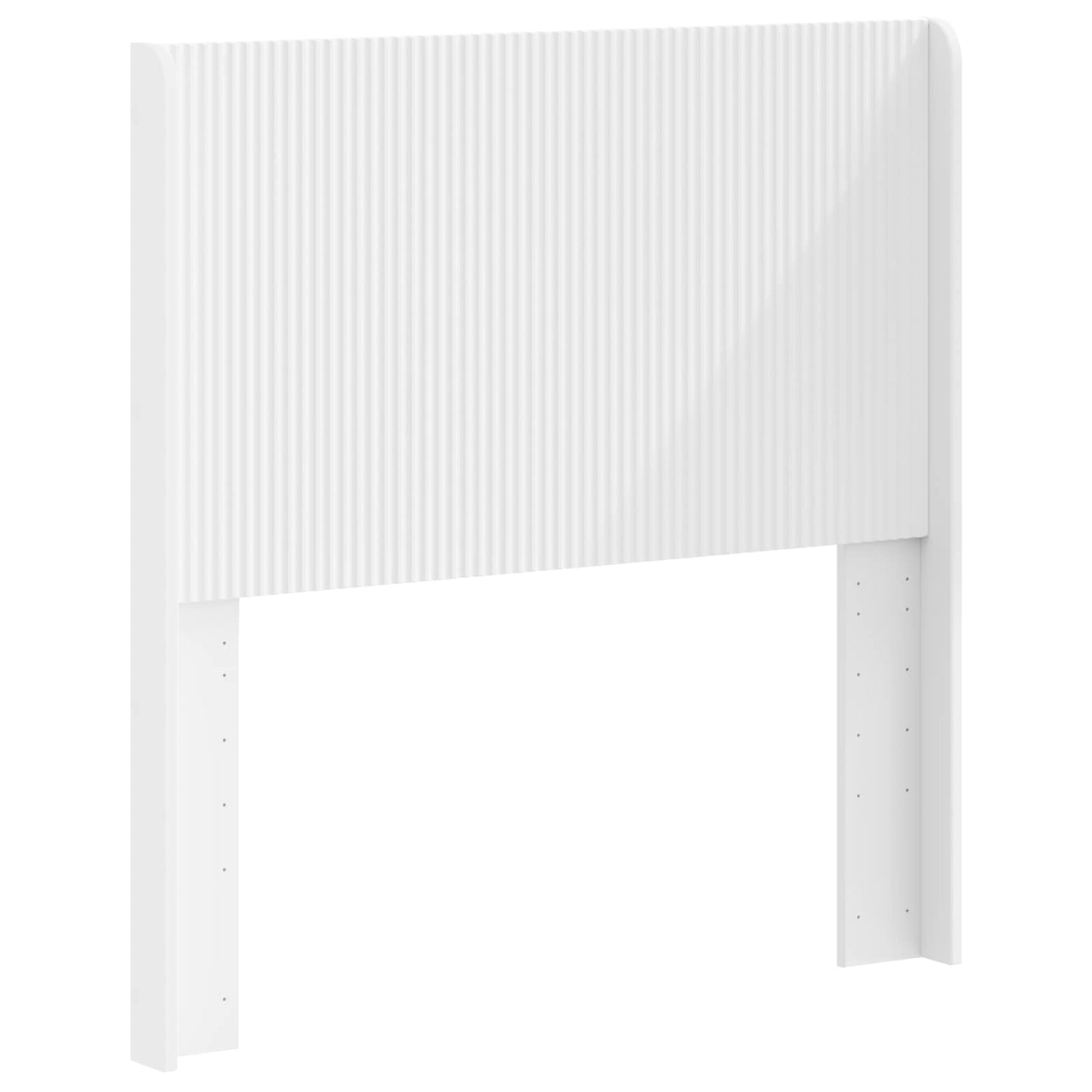 vidaXL Headboard White Engineered Wood 2