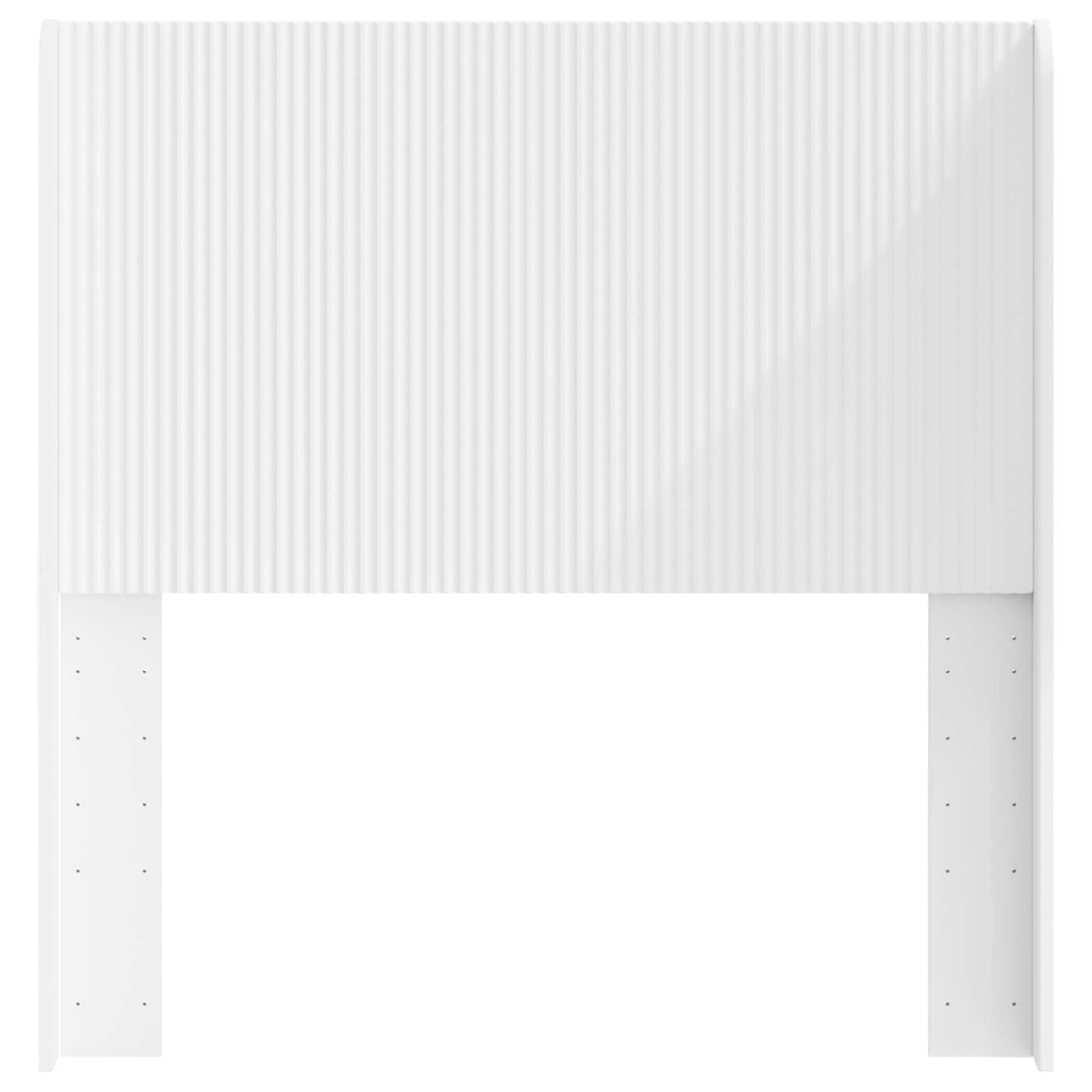 vidaXL Headboard White Engineered Wood 4