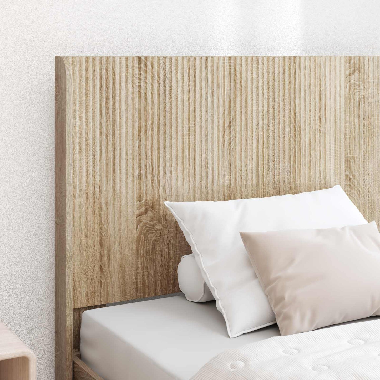 vidaXL Headboard Sonoma Oak Engineered Wood 3