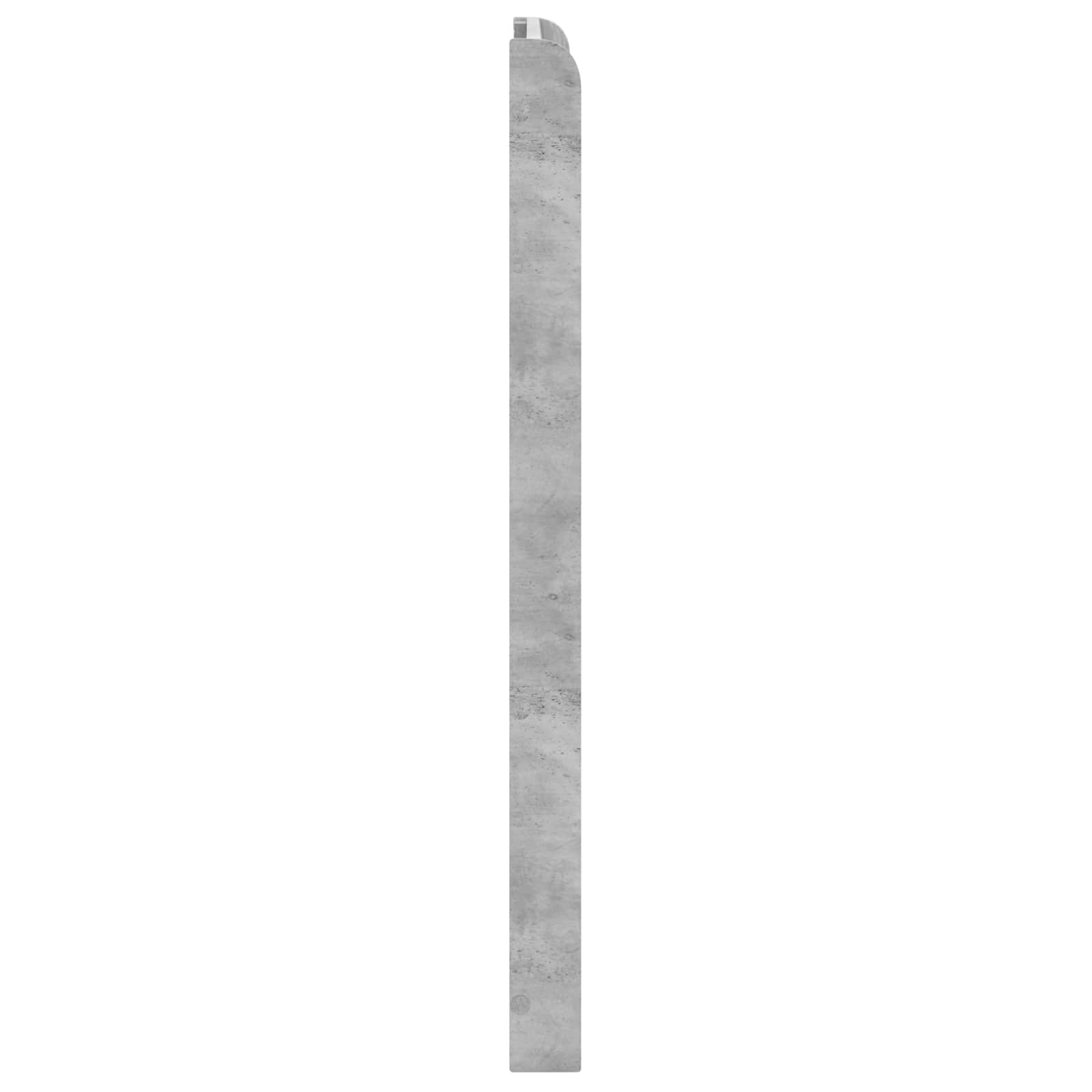 vidaXL Headboard Concrete Grey Engineered Wood 5