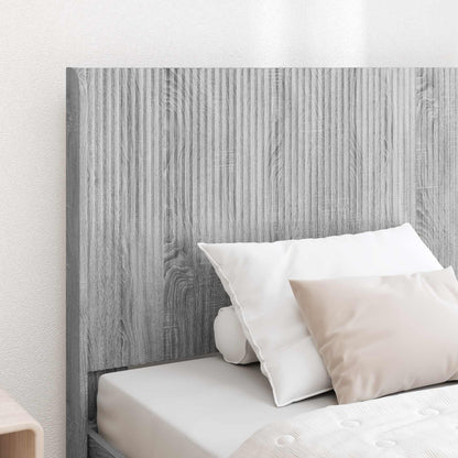 vidaXL Headboard Grey Sonoma Engineered Wood 3