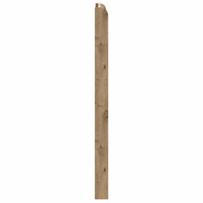 vidaXL Headboard Artisan Oak Engineered Wood 5