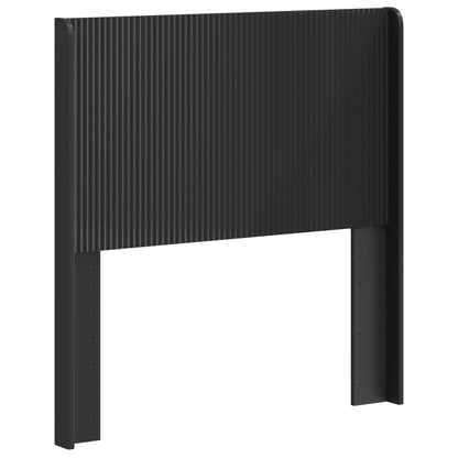 vidaXL Headboard Black Engineered Wood 2