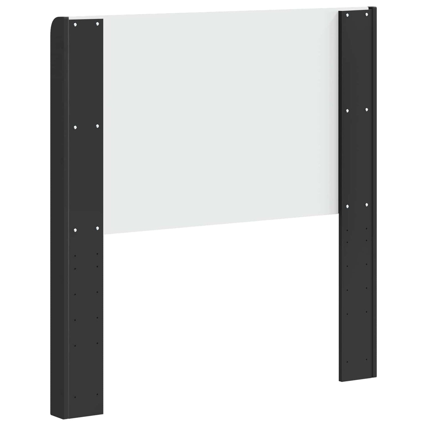 vidaXL Headboard Black Engineered Wood 6