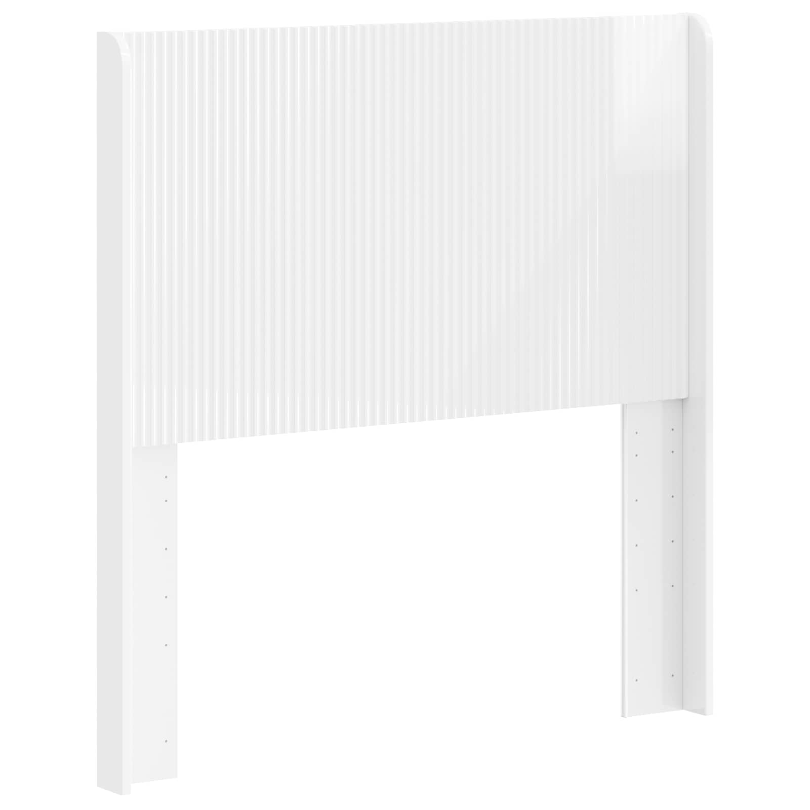 vidaXL Headboard High Gloss White 2