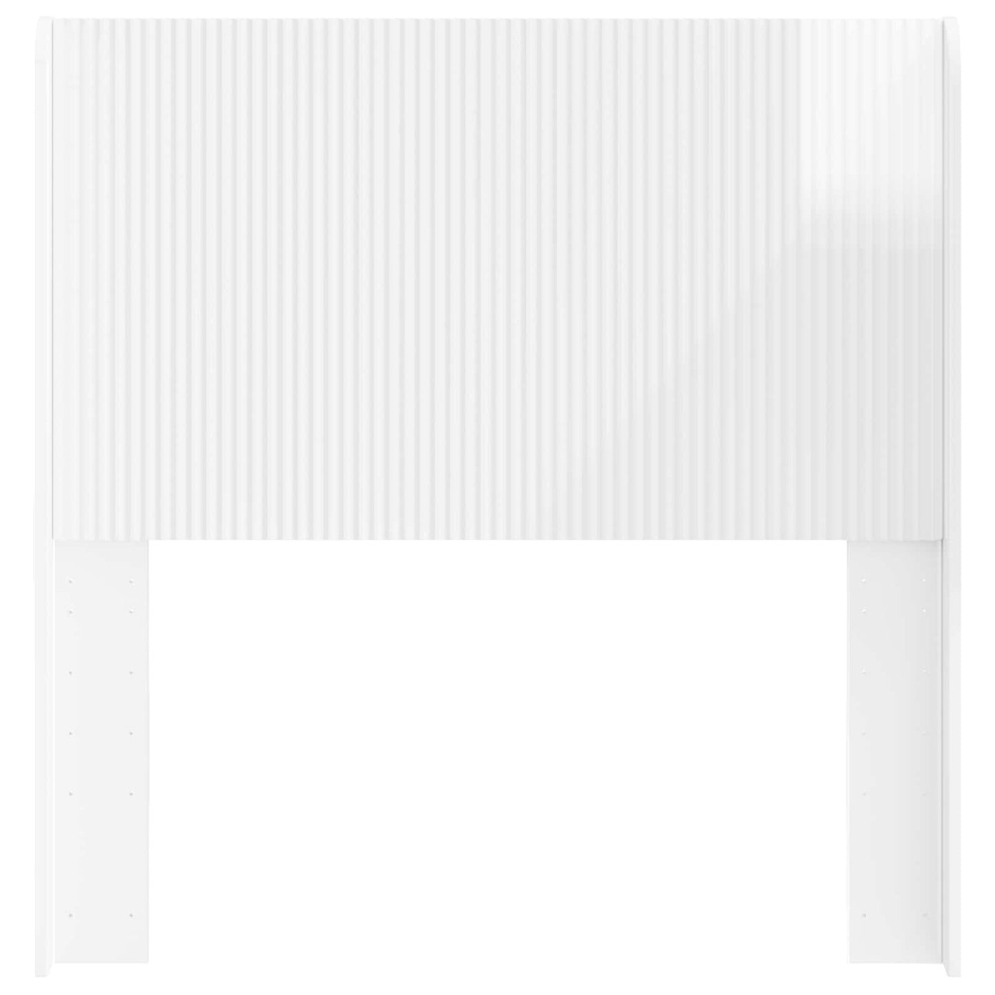 vidaXL Headboard High Gloss White Engineered Wood 4
