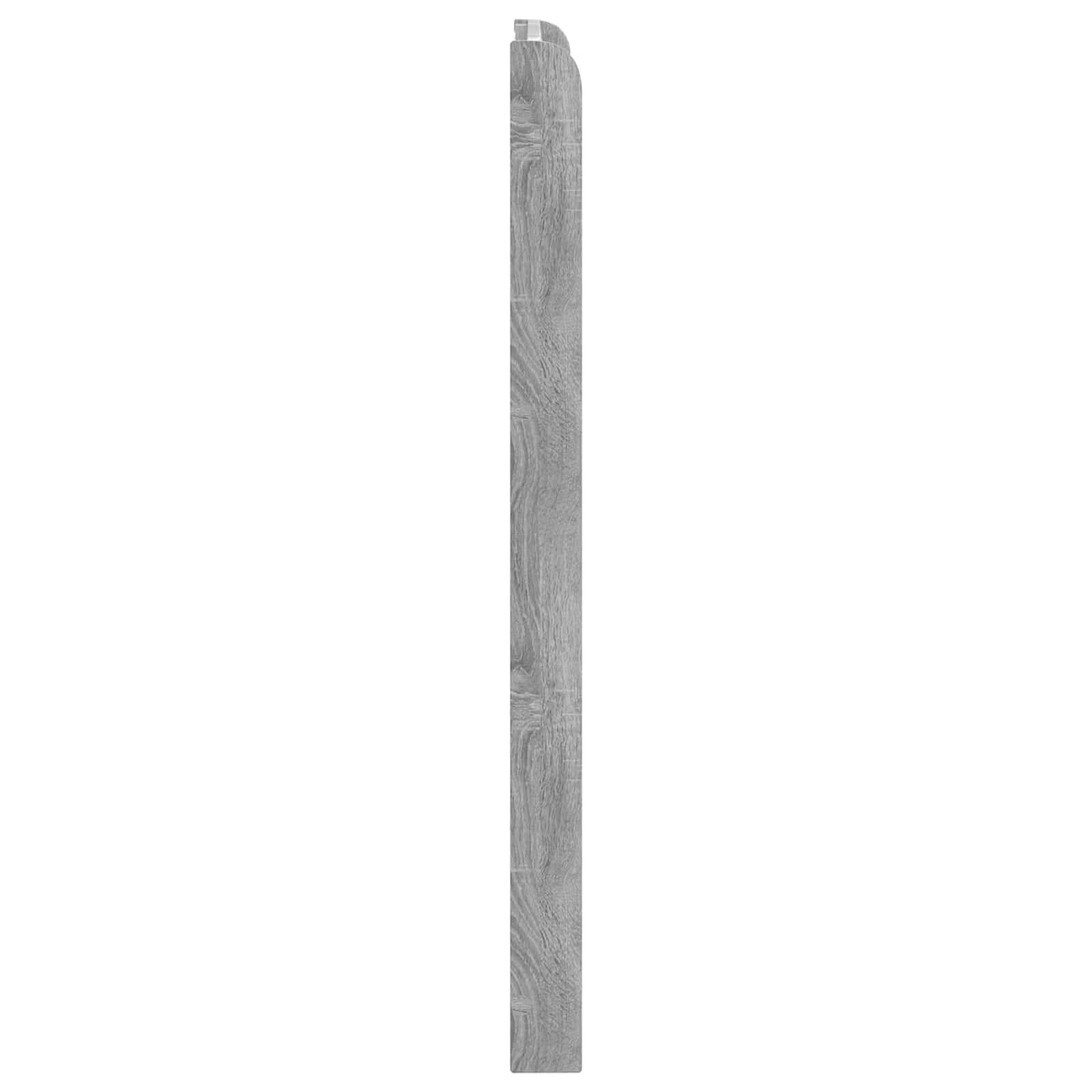 vidaXL Headboard Grey Sonoma Engineered Wood 5