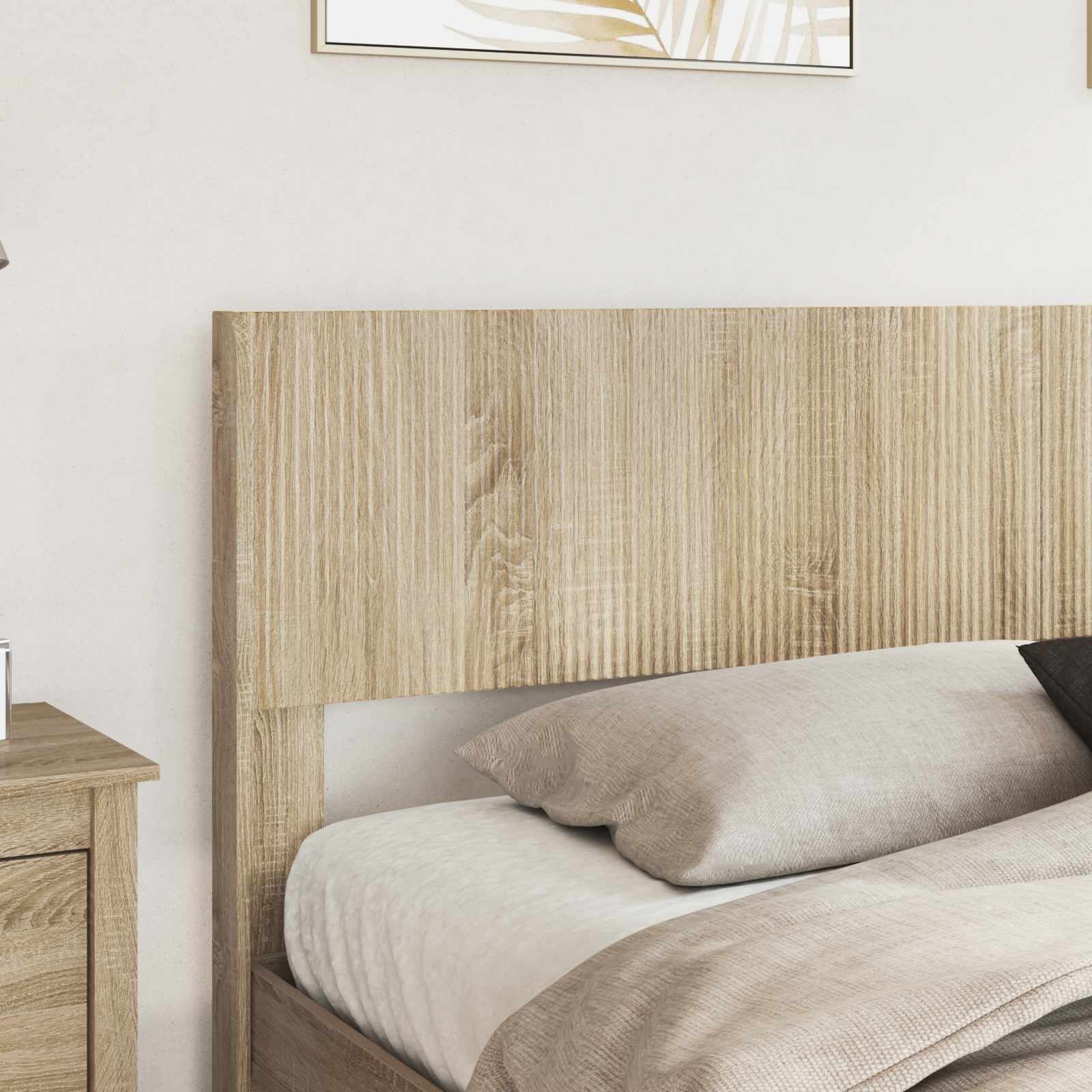 vidaXL Headboard Sonoma Oak PB 3
