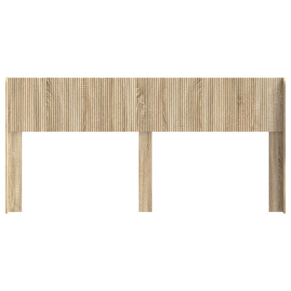 vidaXL Headboard Sonoma Oak PB 4