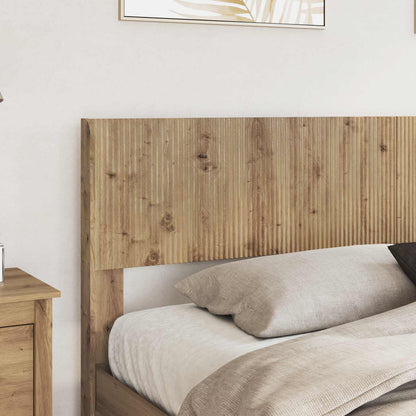 vidaXL Headboard Artisan Oak PB 3
