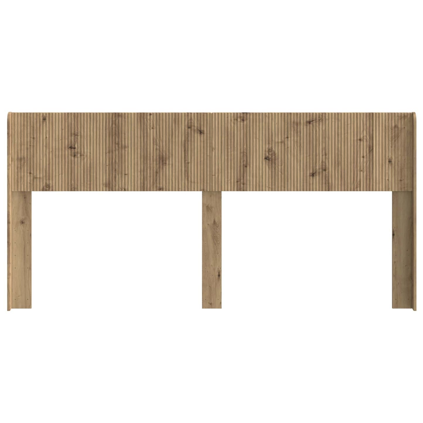 vidaXL Headboard Artisan Oak PB 4