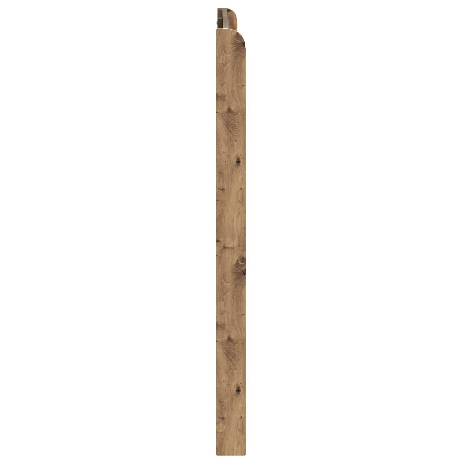 vidaXL Headboard Artisan Oak PB 5