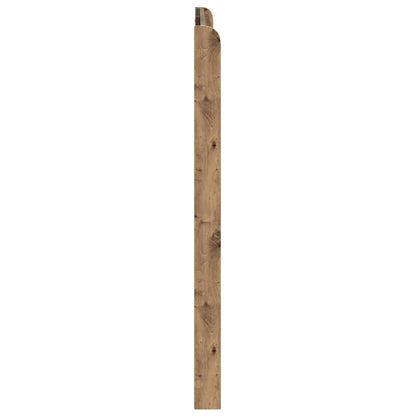 vidaXL Headboard Artisan Oak PB 5