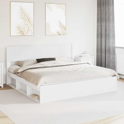 vidaXL Headboard White PB 1