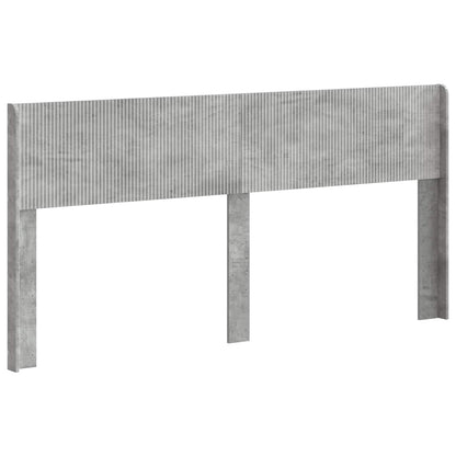 vidaXL Headboard Concrete Grey PB 2