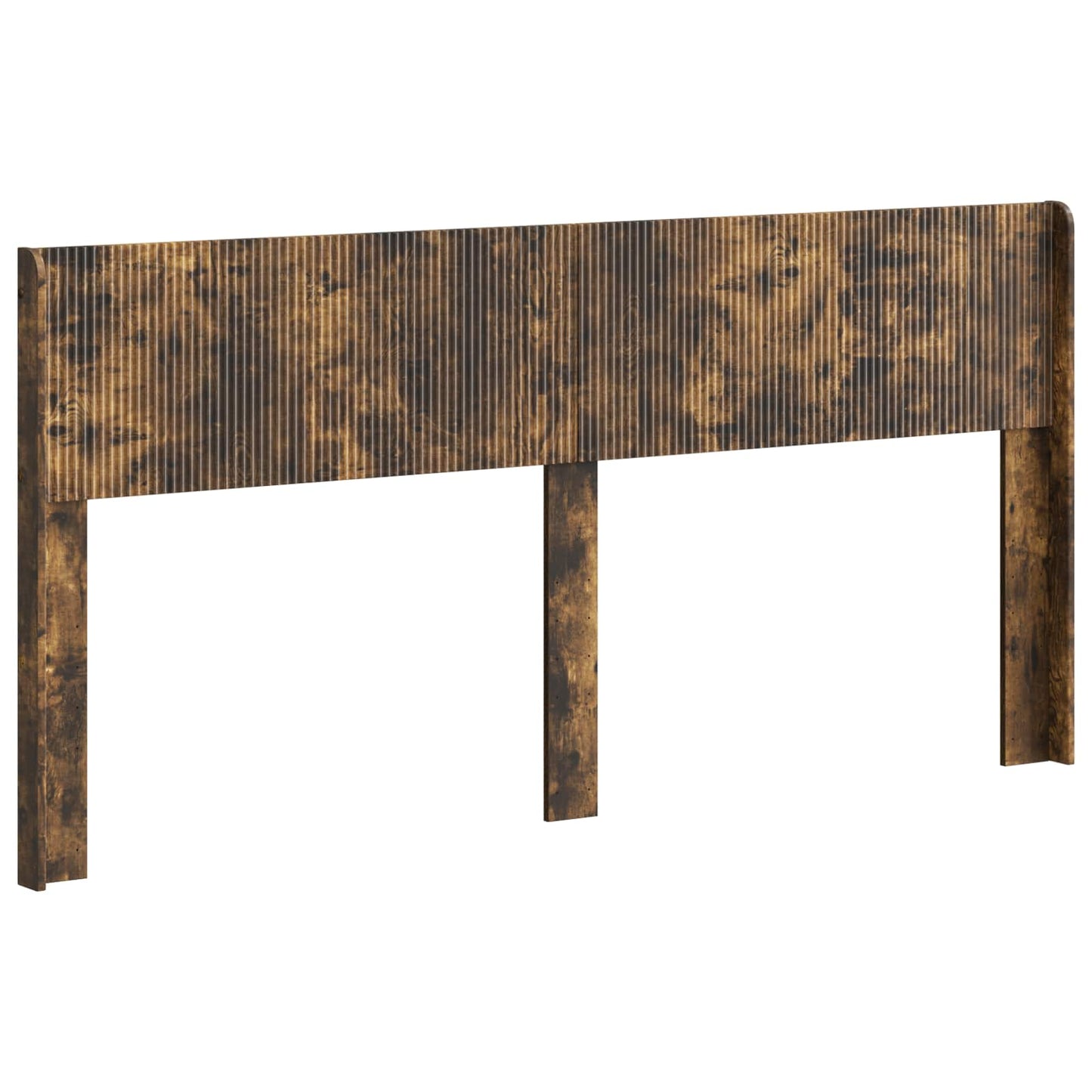 vidaXL Headboard Smoked Oak PB 2