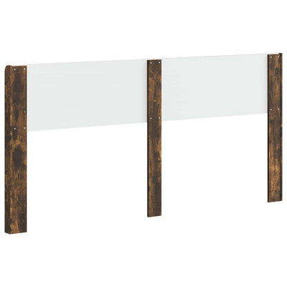 vidaXL Headboard Smoked Oak PB 6