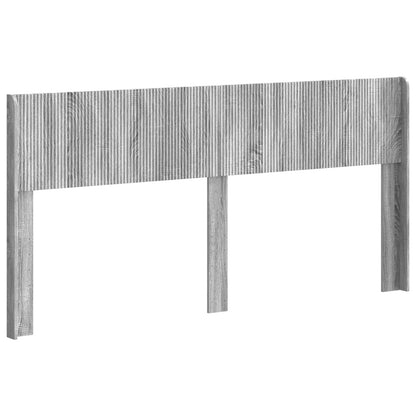 vidaXL Headboard Grey Sonoma PB 2
