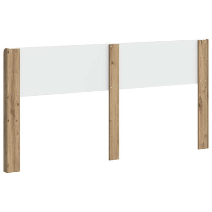 vidaXL Headboard Artisan Oak PB 6