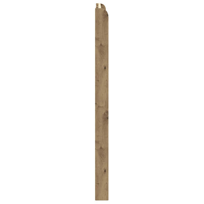 vidaXL Headboard Artisan Oak PB 5