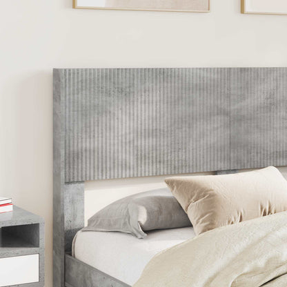 vidaXL Headboard Concrete Grey PB 3
