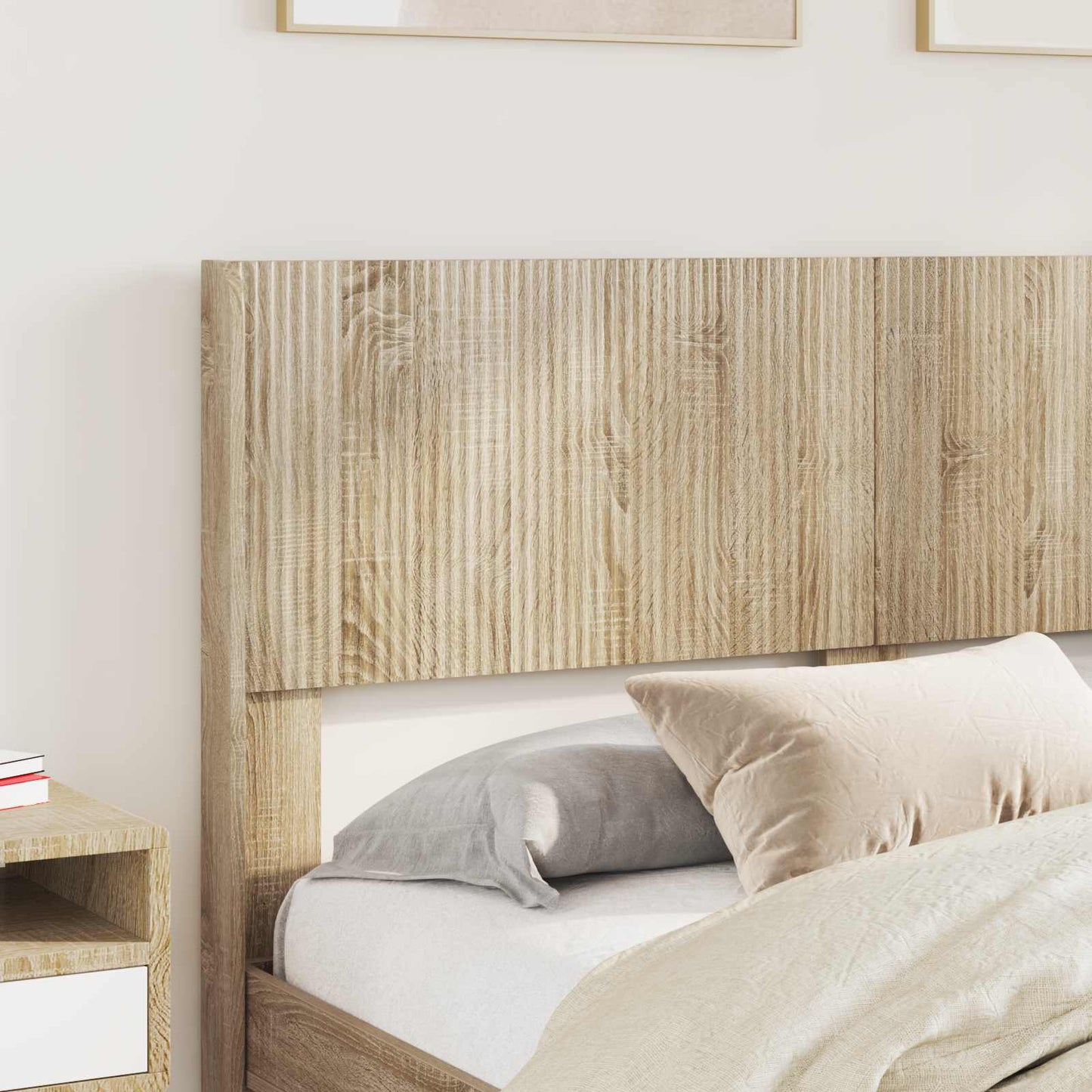 vidaXL Headboard Sonoma Oak PB 3