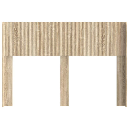 vidaXL Headboard Sonoma Oak PB 4