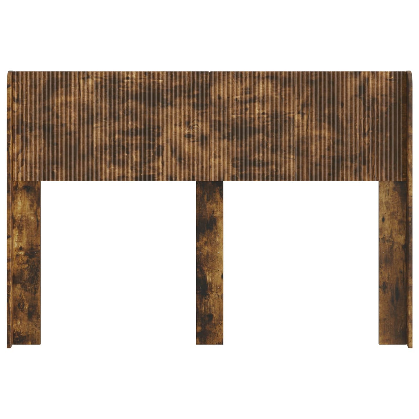 vidaXL Headboard Smoked Oak PB 4