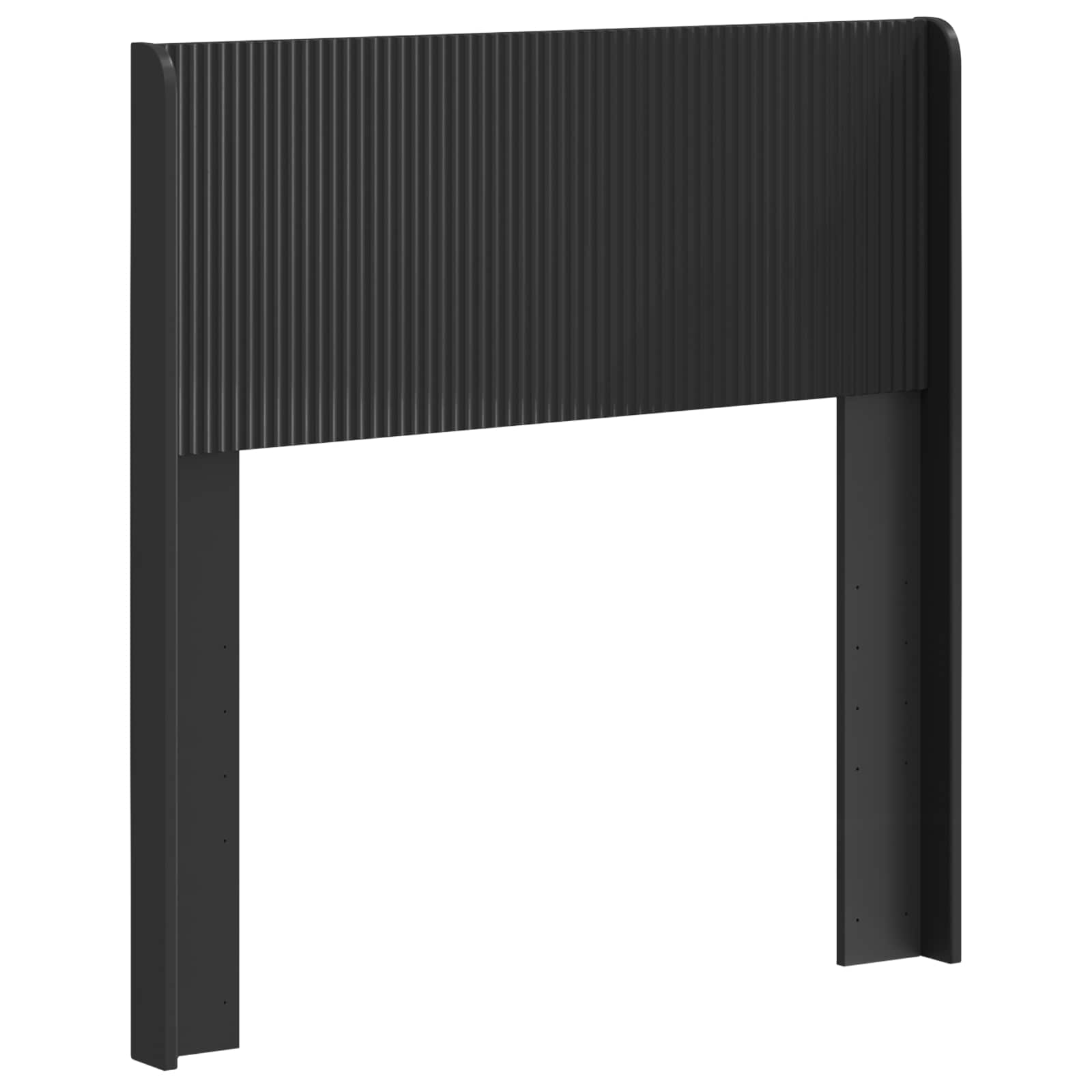 vidaXL Headboard Black PB 2