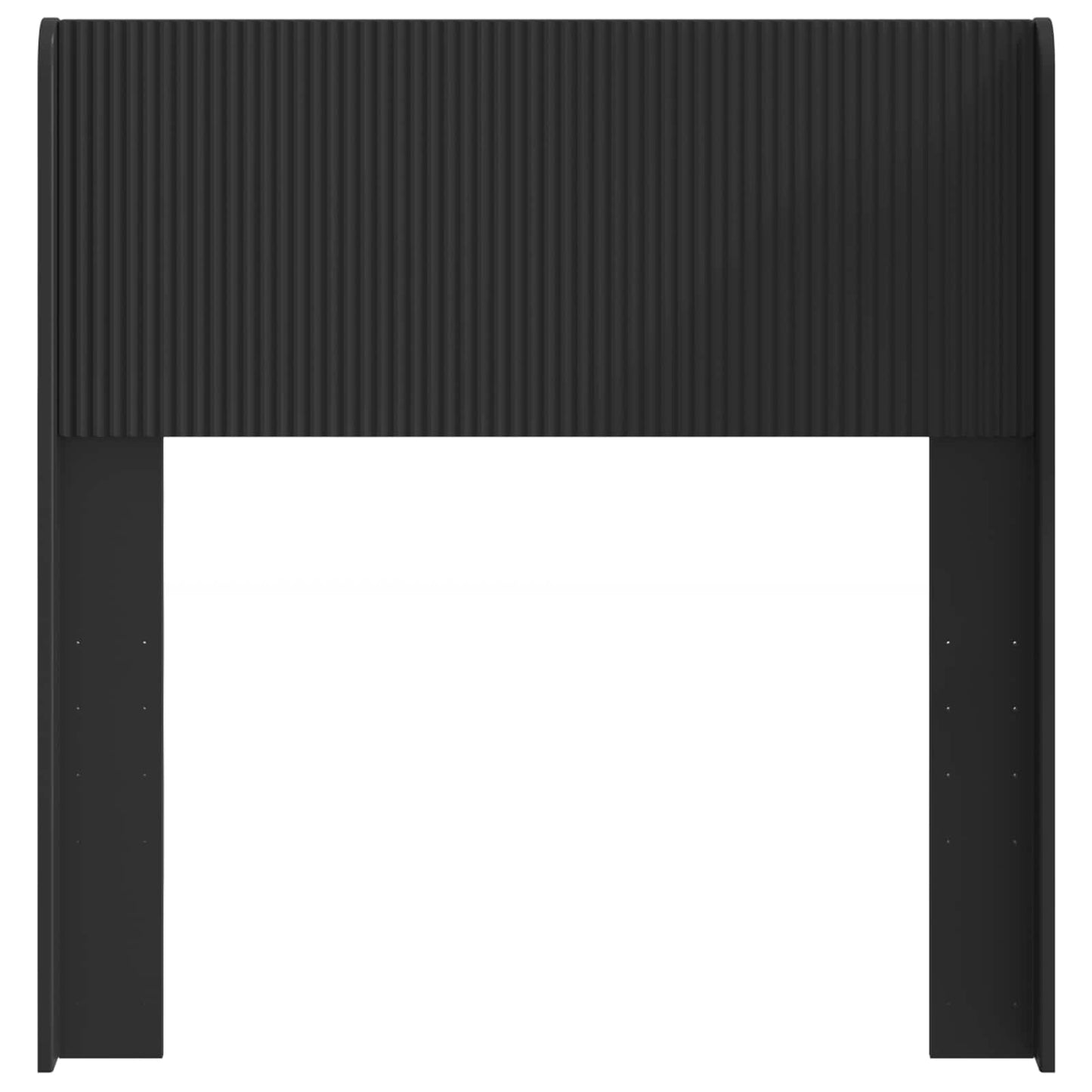 vidaXL Headboard Black PB 4