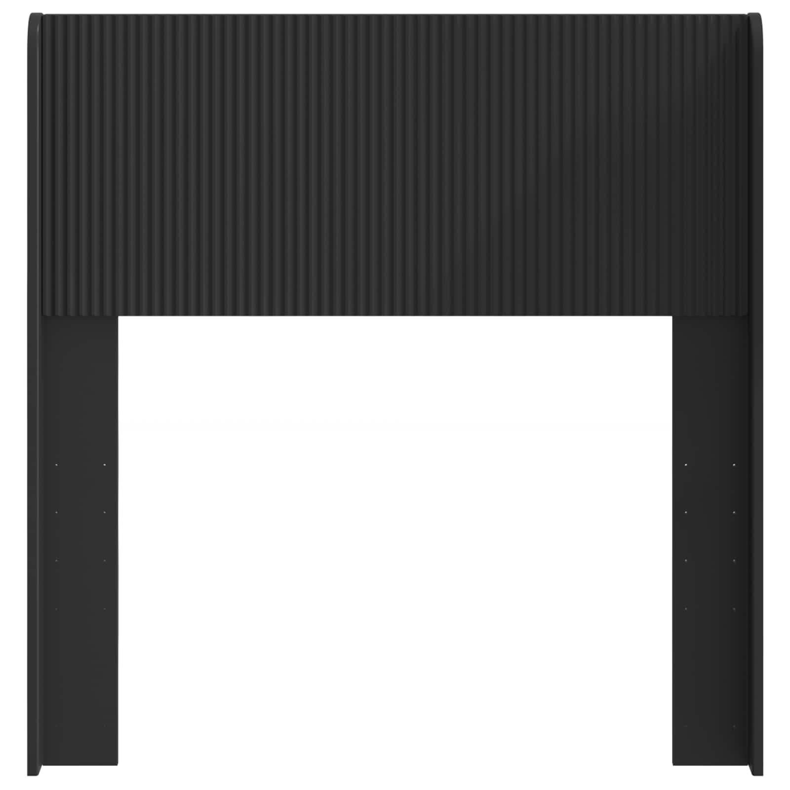 vidaXL Headboard Black PB 4