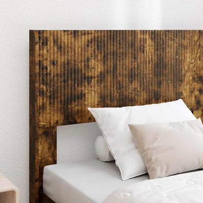 vidaXL Headboard Smoked Oak PB 3