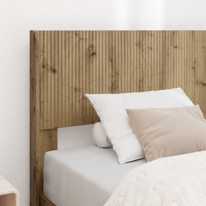 vidaXL Headboard Artisan Oak PB 3