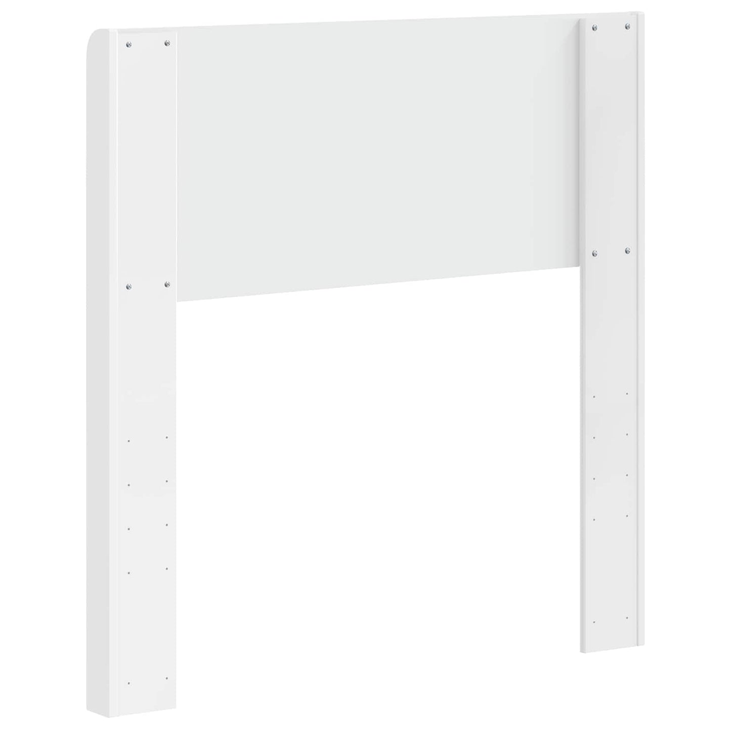 vidaXL Headboard High Gloss White PB 6