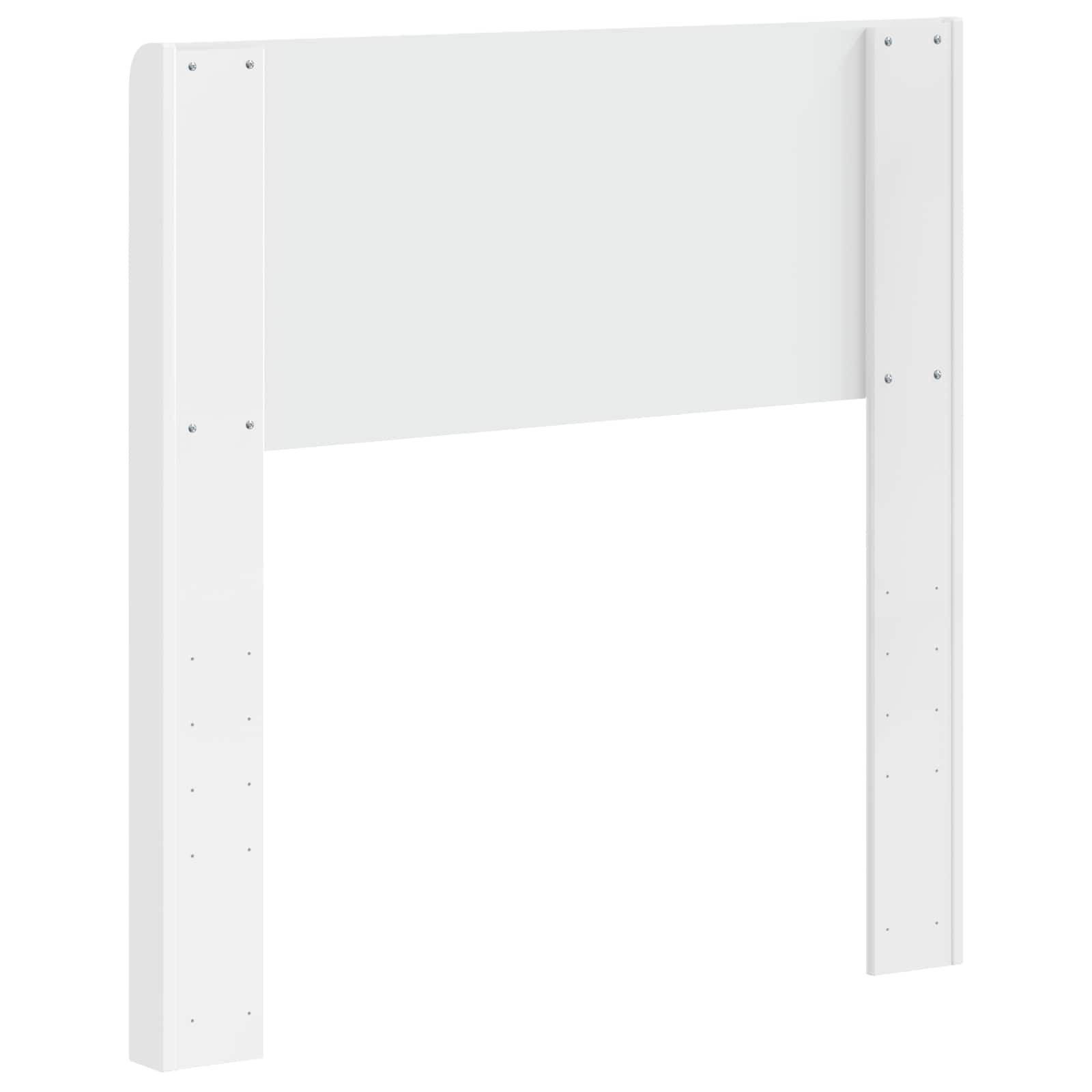 vidaXL Headboard High Gloss White PB 6