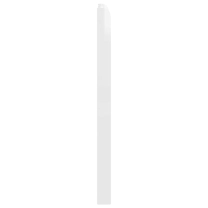 vidaXL Headboard High Gloss White PB 5