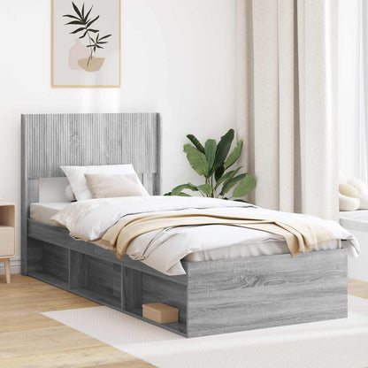 vidaXL Headboard Grey Sonoma PB 1