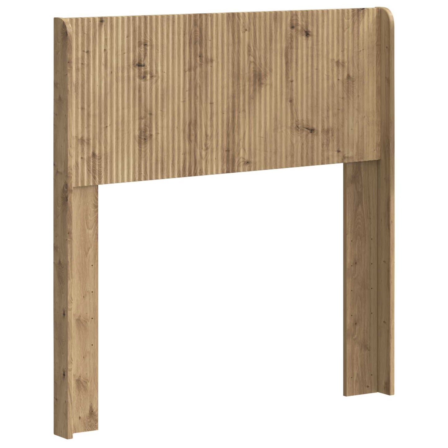 vidaXL Headboard Artisan Oak PB 2