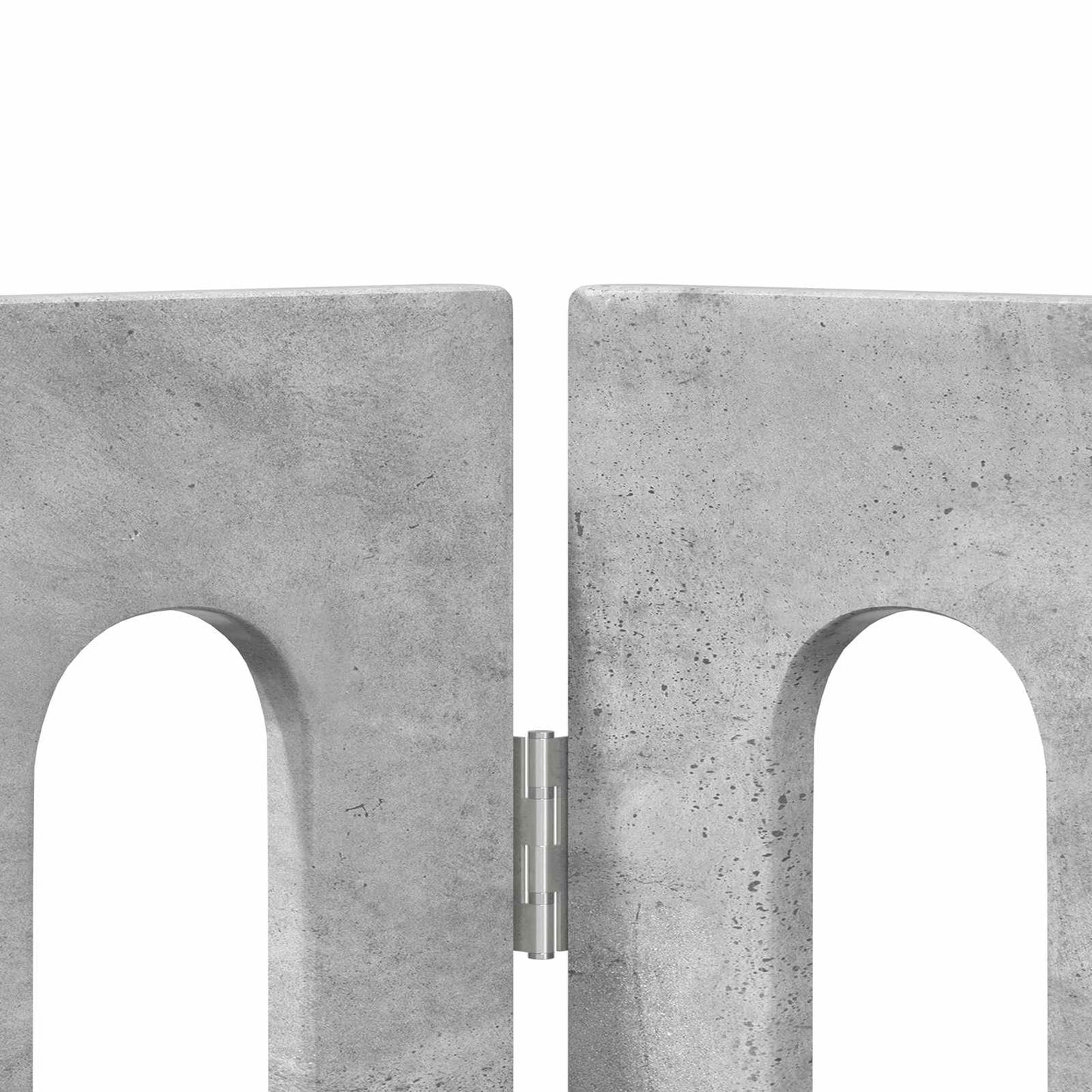 vidaXL Folding Pet Fence 4 pcs Concrete Grey 201 x 38 x 70 cm 6