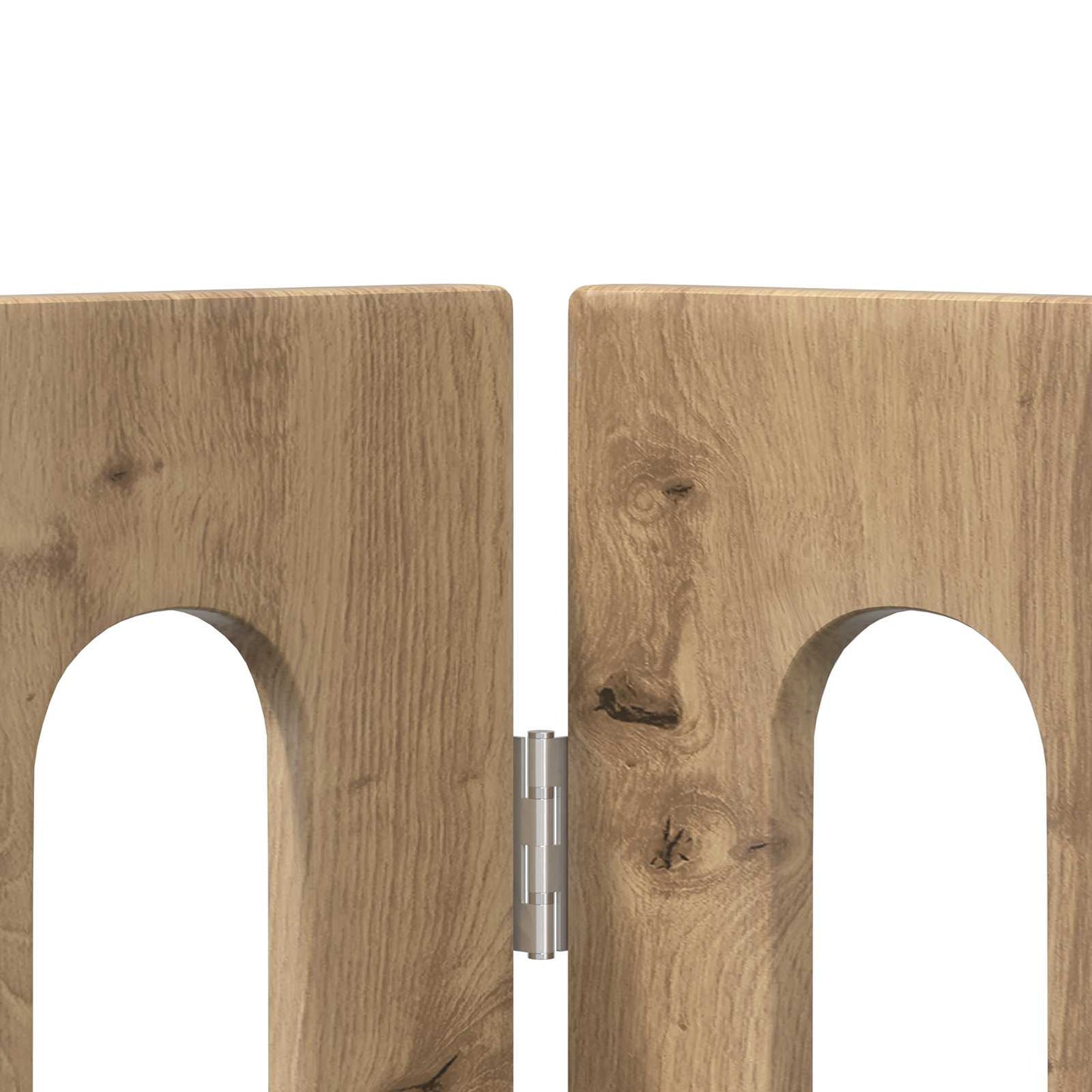 vidaXL Folding Pet Fence 4 pcs Artisan Oak 201 x 38 x 70 cm 6