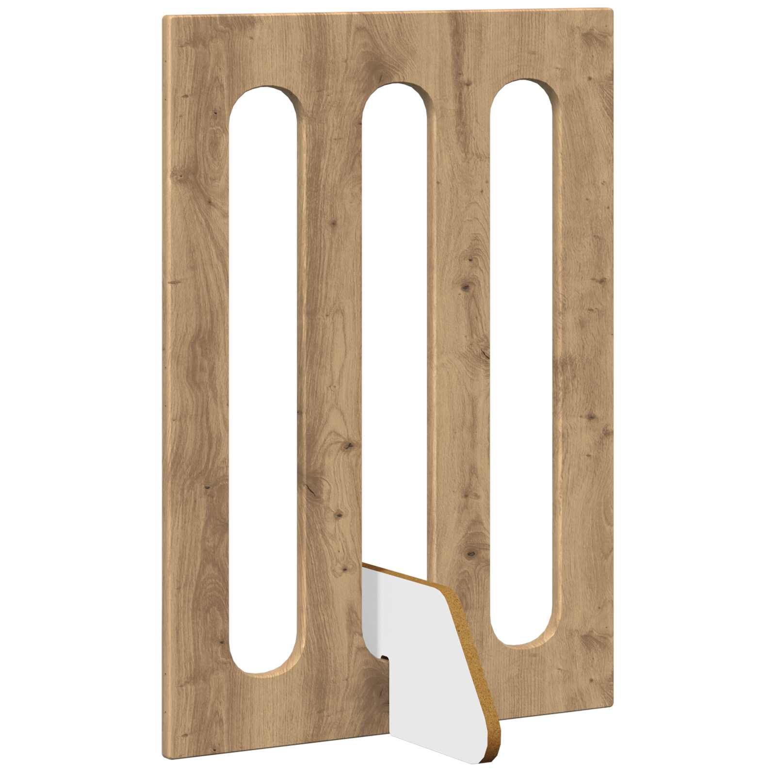 vidaXL Folding Pet Fence 4 pcs Artisan Oak 201 x 38 x 70 cm 4