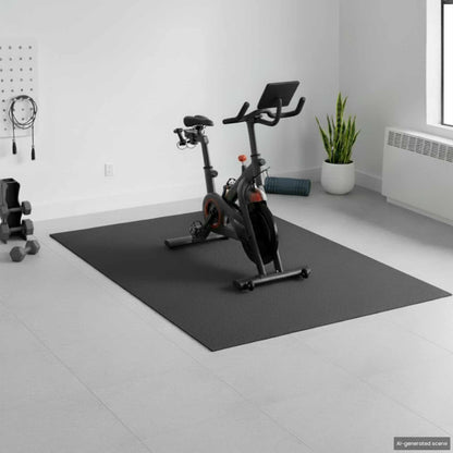 Sport Protection Mat Black High-density PVC