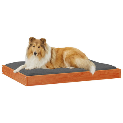 vidaXL Dog Bed 101.5 x 74 x 9 cm Solid Pine Wood 3