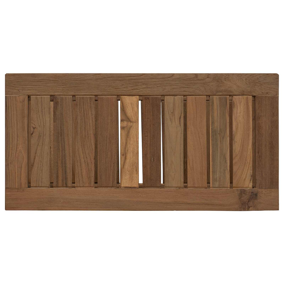 Bathroom Side Table Natural Solid Teak Wood