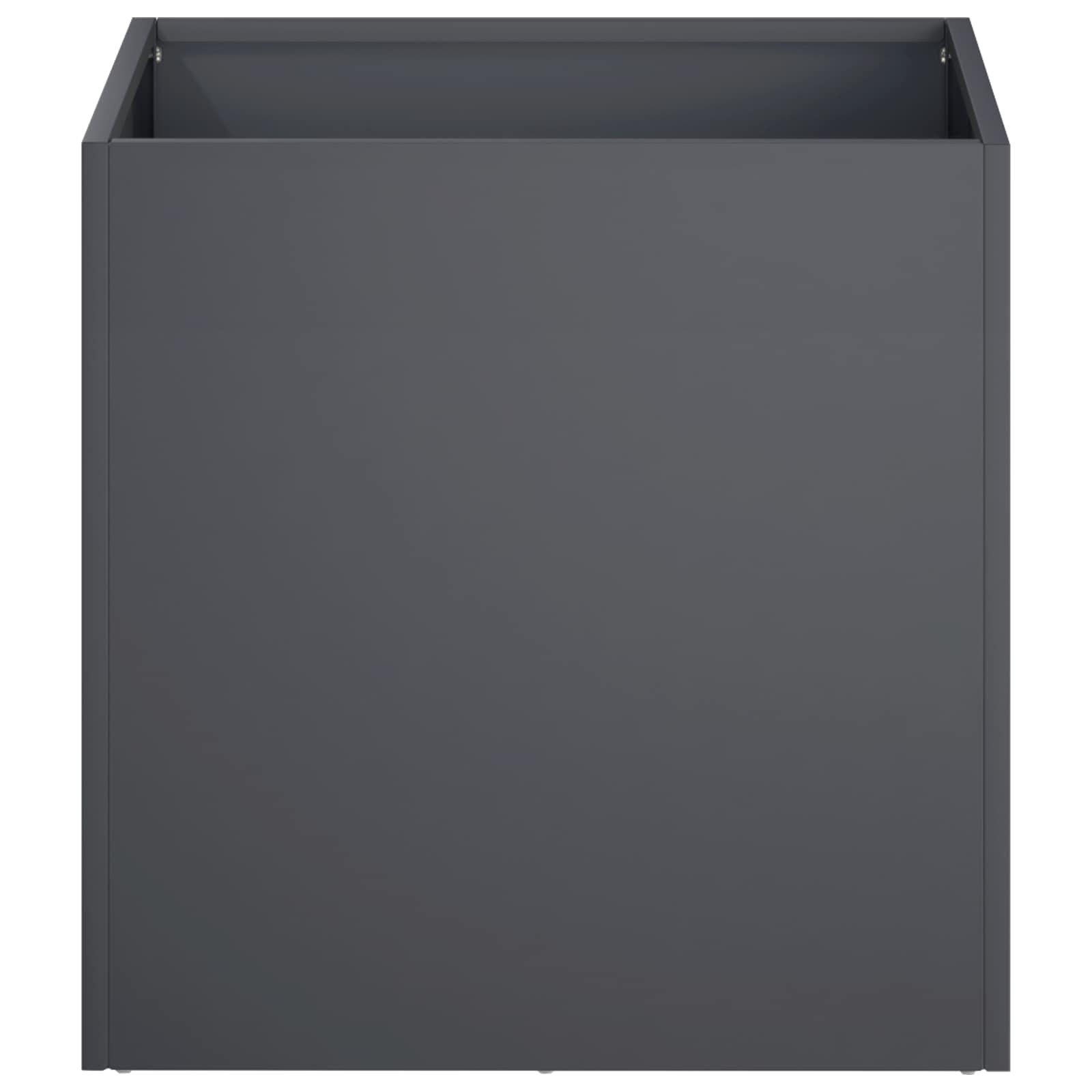vidaXL Garden Planter 2 pcs Anthracite 35 x 35 x 35 cm 4